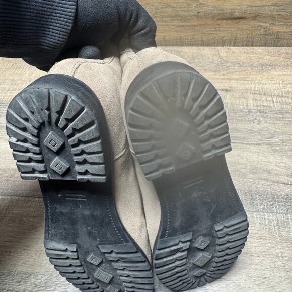 Toms Cleo Tan Suede Ankle Boots Women's Size 8.5 - Picture 4 of 7